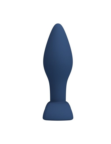 MR PLAY - TAPERED SILICONE ANAL PLUG BLUE M