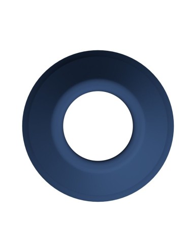 MR PLAY - JACK BLUE SILICONE HOLLOW ANAL PLUG SIZE M