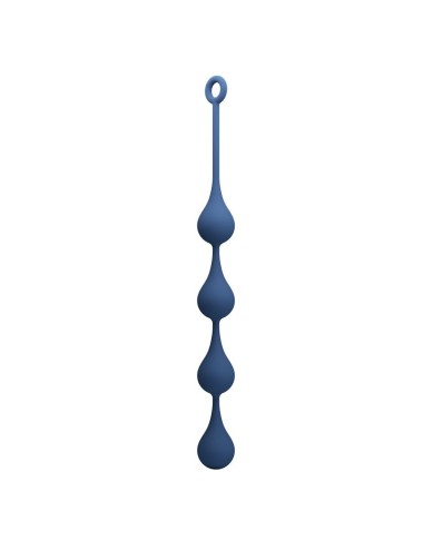MR PLAY - BLUE SILICONE ANAL BEADS SIZE XL 52.5 CM