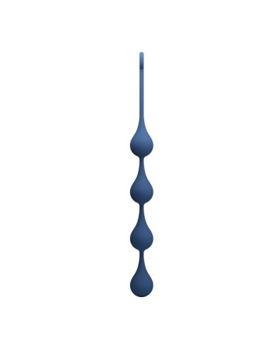 MR PLAY - BLUE SILICONE ANAL BEADS SIZE XL 52.5 CM