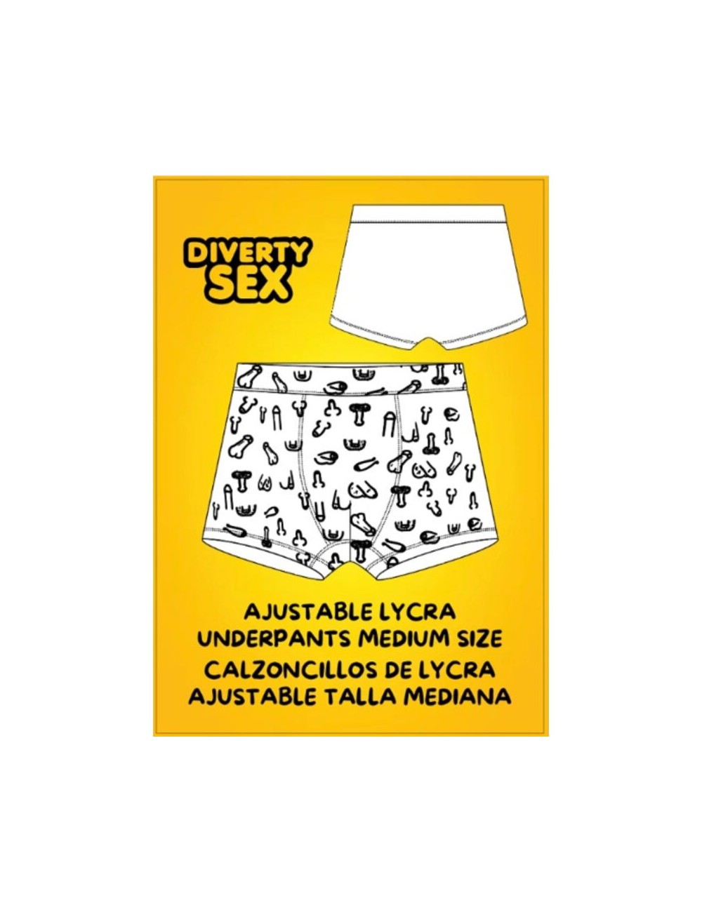 DIABLO PICANTE - PENIS UNDERWEAR MEDIUM SIZE
