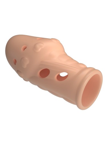 PRETTY LOVE - SOCKER TEXTURED PENIS SLEEVE NATURAL