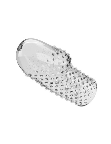 PRETTY LOVE - GEEK'S PENIS SLEEVE GET YOUR PENIS THICKER TRANSPARENT