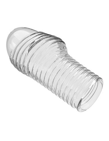 PRETTY LOVE - HOTTT PENIS SLEEVE GET YOUR PENIS THICKER TRANSPARENT