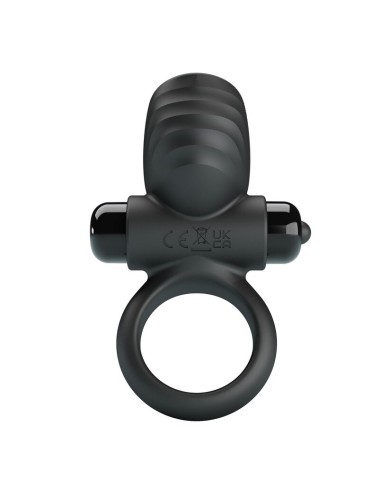 PRETTY LOVE - ADRIEN VIBRATING PENIS RING 10 FUNCTIONS BLACK