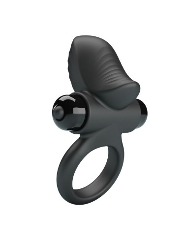 PRETTY LOVE - ADRIEN VIBRATING PENIS RING 10 FUNCTIONS BLACK