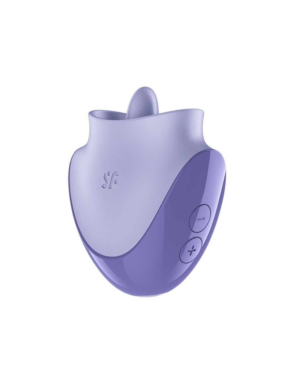 SATISFYER - TONGUE DANCER CLITORAL STIMULATOR WITH VIBRATION AND PULSATIONS LILAC