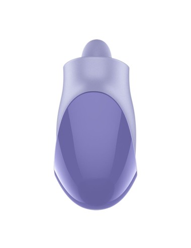 SATISFYER - TONGUE DANCER CLITORAL STIMULATOR WITH VIBRATION AND PULSATIONS LILAC