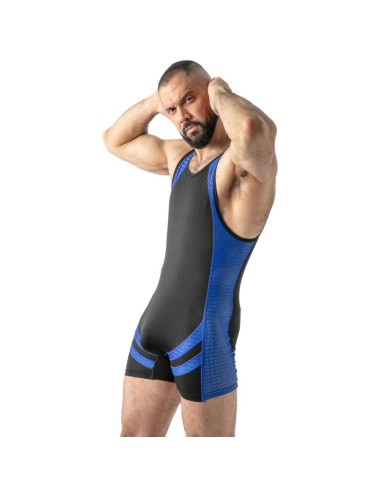 LOCKER GEAR - OPEN ACCESS SINGLET BLUE XL
