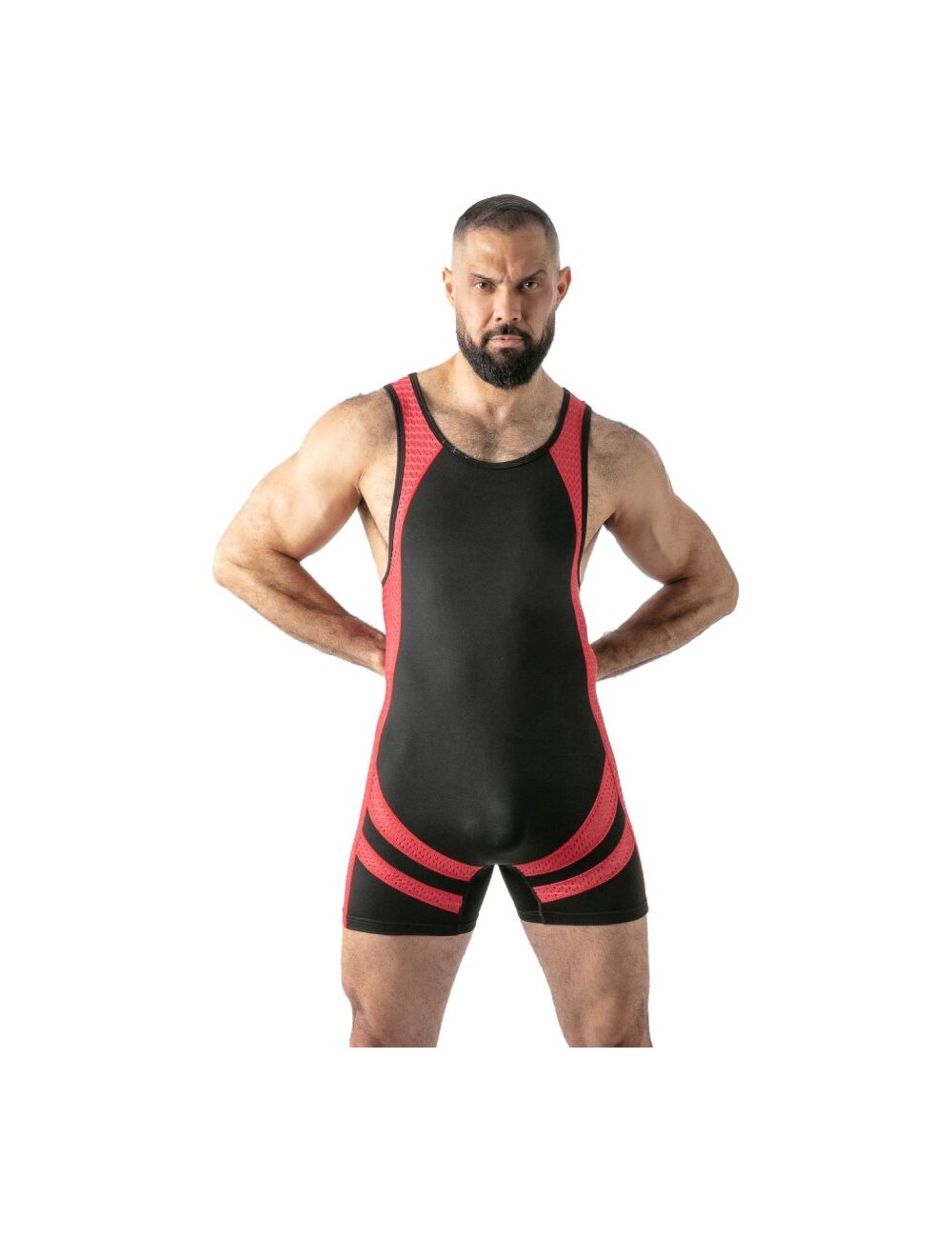 LOCKER GEAR - OPEN ACCESS SINGLET RED M