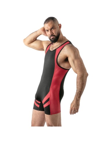 LOCKER GEAR - OPEN ACCESS SINGLET RED XL