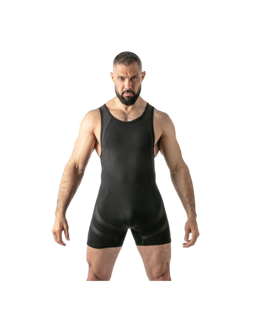 LOCKER GEAR - OPEN ACCESS SINGLET BLACK S