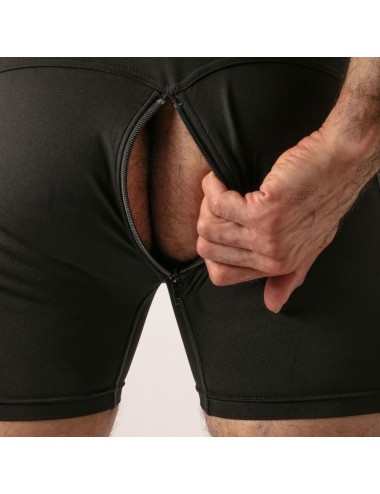 LOCKER GEAR - OPEN ACCESS SINGLET BLACK S