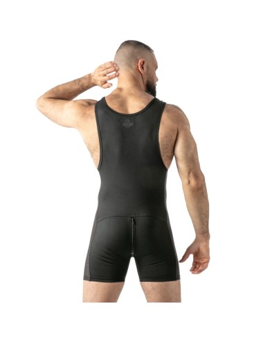 LOCKER GEAR - OPEN ACCESS SINGLET BLACK L