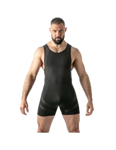 LOCKER GEAR - OPEN ACCESS SINGLET BLACK XL