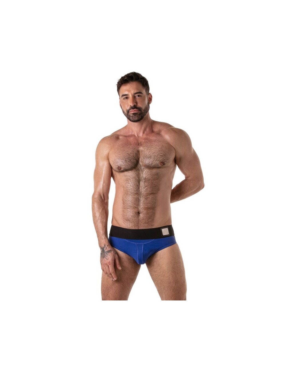 LOCKER GEAR - WIDE WAISTBAND JOCK BRIEF BLUE L