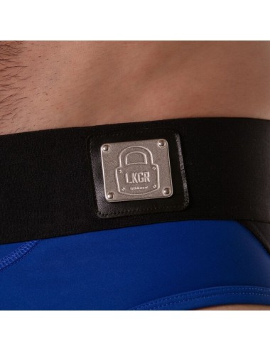 LOCKER GEAR - WIDE WAISTBAND JOCK BRIEF BLUE XL