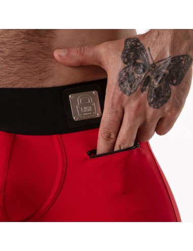 LOCKER GEAR - WIDE WAISTBAND TRUNK RED S