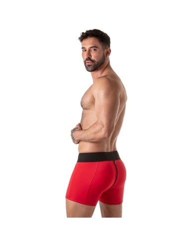 LOCKER GEAR - WIDE WAISTBAND TRUNK RED L