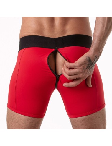 LOCKER GEAR - WIDE WAISTBAND TRUNK RED L