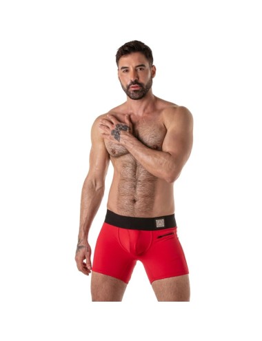 LOCKER GEAR - WIDE WAISTBAND TRUNK RED XL
