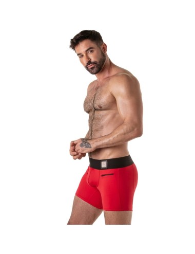 LOCKER GEAR - WIDE WAISTBAND TRUNK RED XL