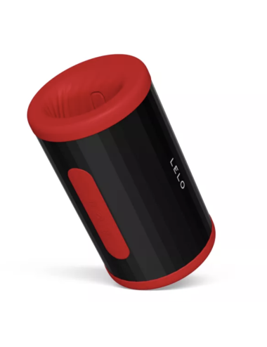LELO - F2S DOUBLE SONIC MALE STROKER WITH DUAL SONIC STIMULATION RED