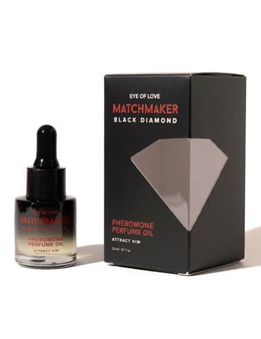 EYE OF LOVE - MATCHMAKER BLACK DIAMOND PHEROMONE PERFUME OIL 20 ML