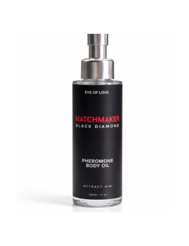 EYE OF LOVE - MATCHMAKER BLACK DIAMOND PHEROMONE BODY OIL 120 ML