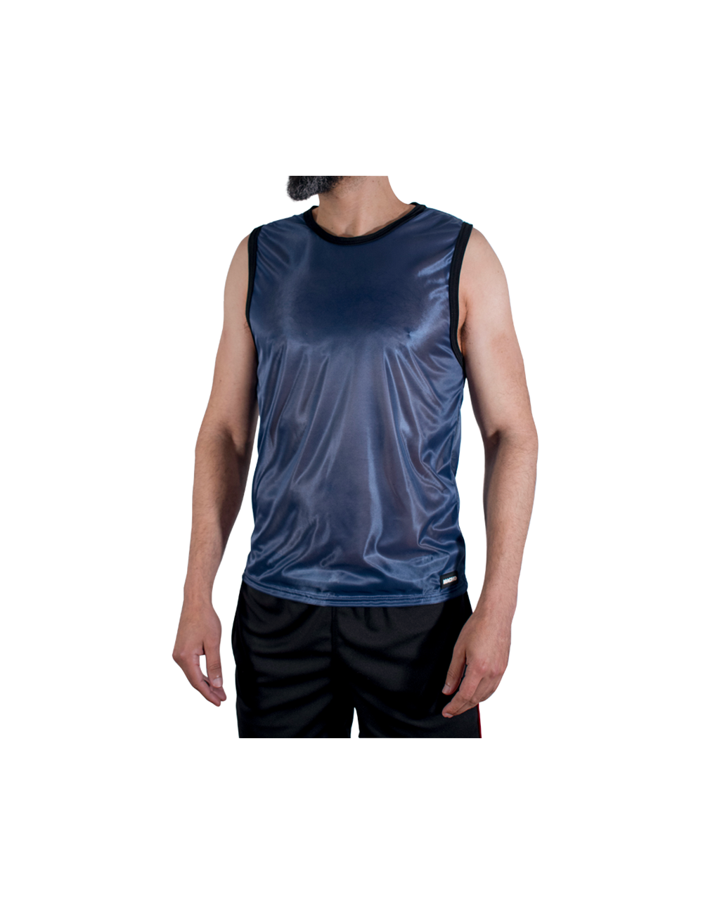 MACHO - NAVY BLUE T-SHIRT L/XL
