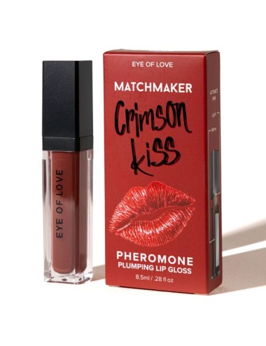 EYE OF LOVE - MATCHMAKER CRIMSON KISS RED LIP GLOSS VOLUMIZING EFFECT WITH PHEROMONES 8.5 ML