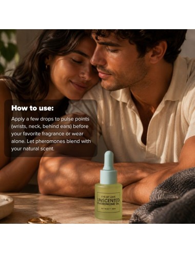EYE OF LOVE - PHEROMONE-INFUSED PERFUMED OIL FOR MEN, FRAGRANCE-FREE, 20 ML
