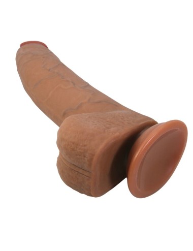 PRETTY LOVE - EVANDER FLEXIBLE REALISTIC DILDO WITH SUCTION CUP 23 CM -Ø- 4.9 CM