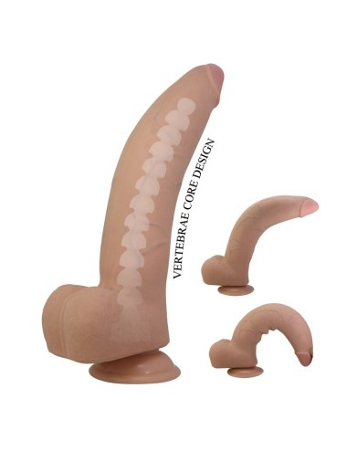 PRETTY LOVE - QUINLAN REALISTIC DILDO 26 CM Ø 5.5 CM NATURAL
