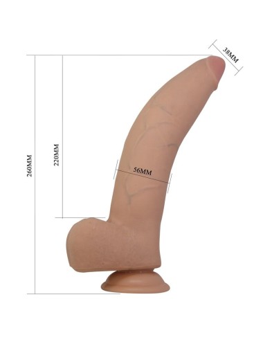 PRETTY LOVE - QUINLAN REALISTIC DILDO 26 CM Ø 5.5 CM NATURAL