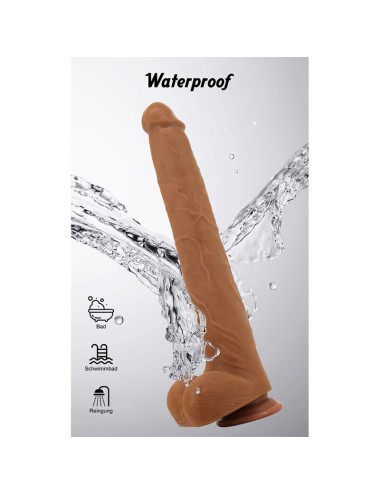 PRETTY LOVE - VIGGO REALISTIC SOFT-TOUCH SKIN-SLIDING DILDO 36,5 CM BROWN