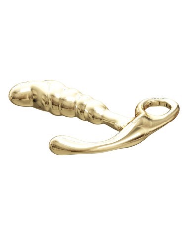 PRETTY LOVE - JACK ZINC ALLOY PROSTATE MASSAGER GOLD