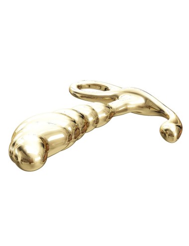 PRETTY LOVE - JACK ZINC ALLOY PROSTATE MASSAGER GOLD