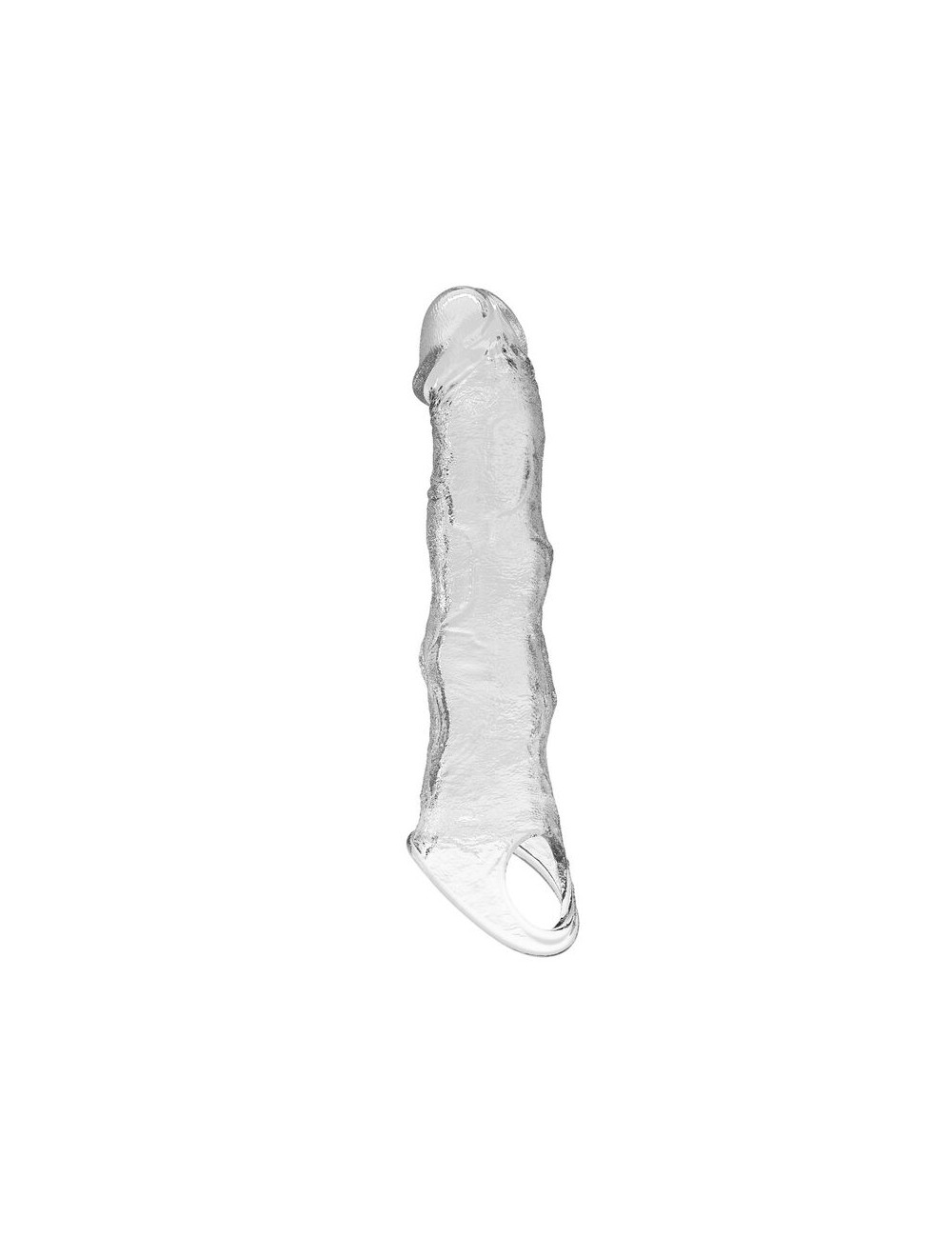 PRETTY LOVE - ADJUSTABLE PENIS EXTENSION SLEEVE 28 CM Ø 4.5 CM TRANSPARENT