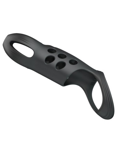 PRETTY LOVE - CRAIG RECHARGEABLE VIBRATING PENIS RING BLACK