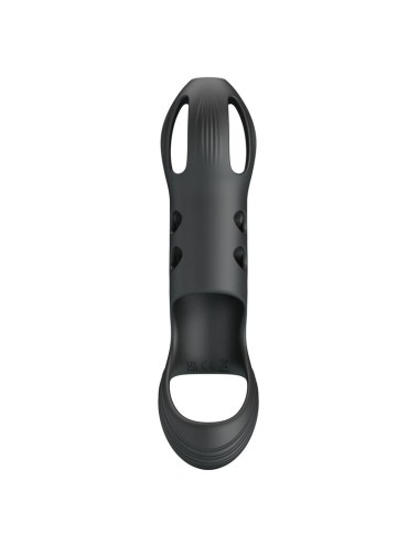 PRETTY LOVE - CRAIG RECHARGEABLE VIBRATING PENIS RING BLACK