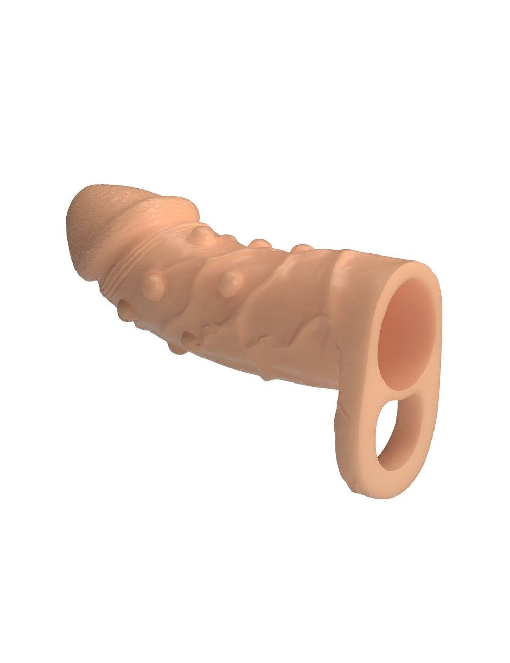 PRETTY LOVE - DORT PENIS EXTENSION SLEEVE 14 CM Ø 4 CM NATURAL