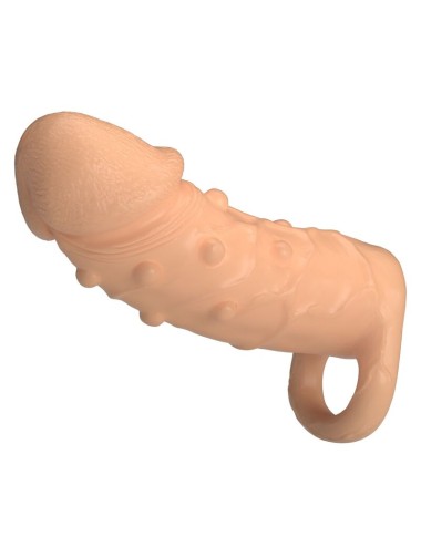 PRETTY LOVE - DORT PENIS EXTENSION SLEEVE 14 CM Ø 4 CM NATURAL