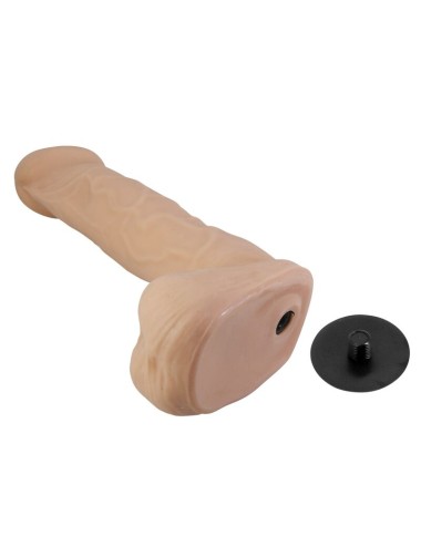 PRETTY LOVE - KASPAR HARNESS WITH FLEXIBLE DILDO 21 CM Ø 5 CM NATURAL