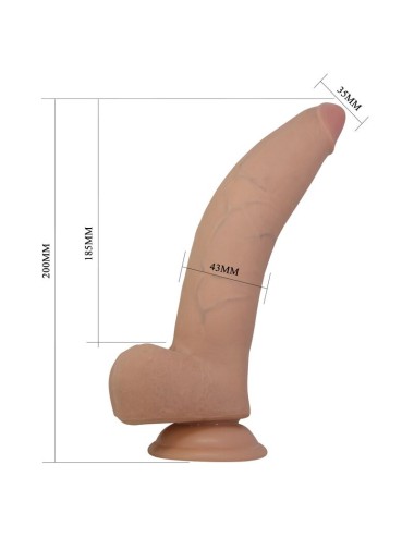 PRETTY LOVE - XANDER REALISTIC DILDO 20 CM Ø 5 CM NATURAL