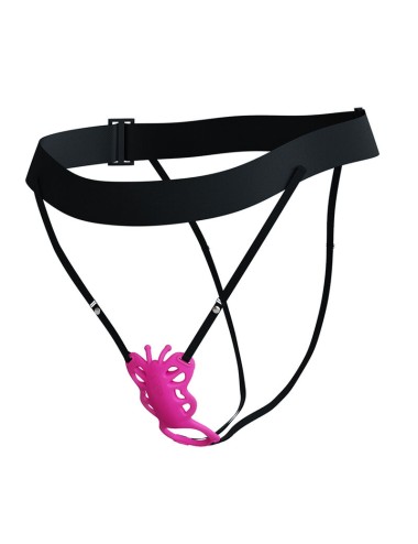 PRETTY LOVE - BUTTERFLY APP CONTROL PANTY MASSAGER PINK