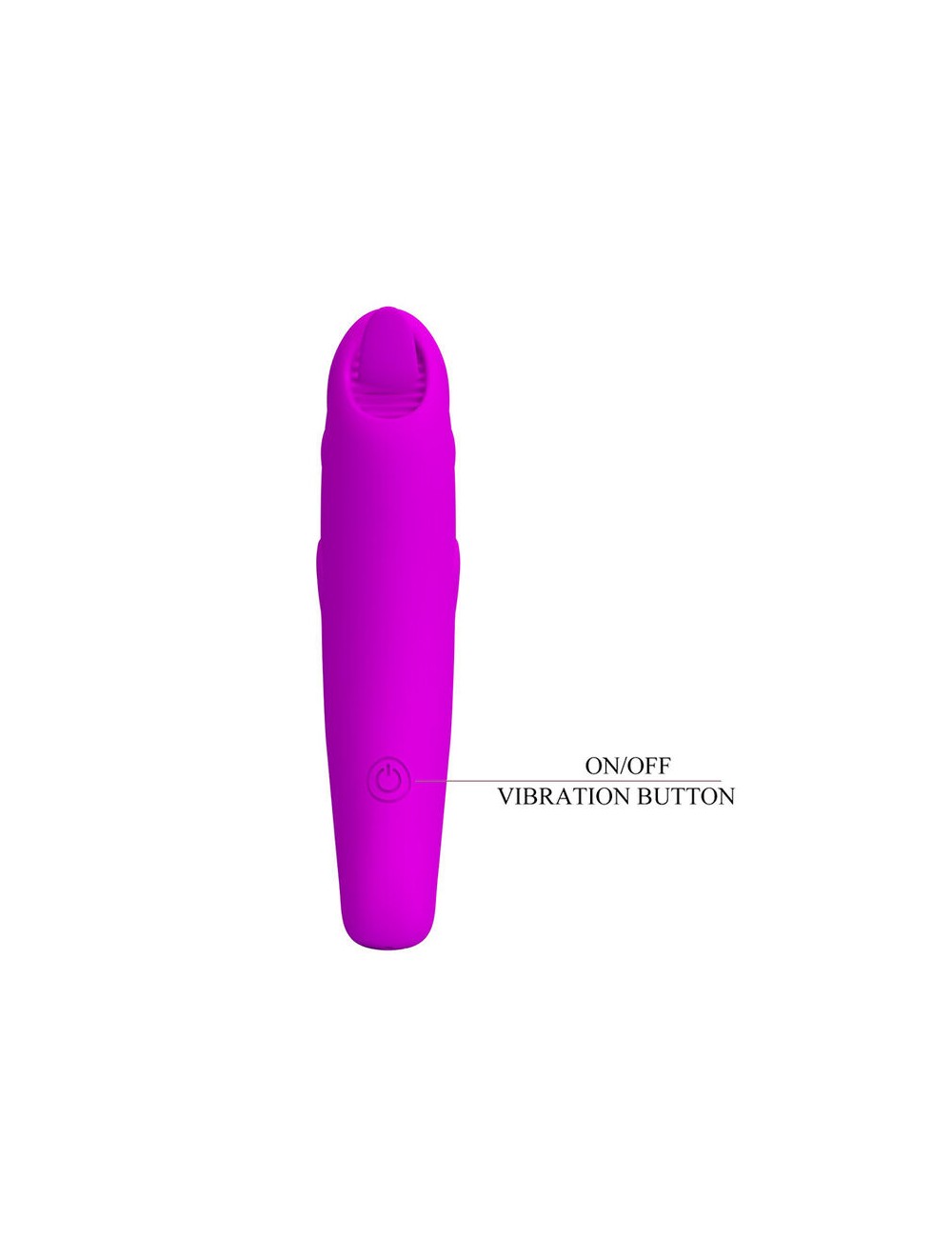 PRETTY LOVE - PETERSON HONEY FINGER RECHARGEABLE FINGER VIBRATOR PURPLE