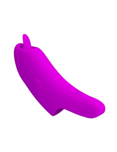 PRETTY LOVE - PETERSON HONEY FINGER RECHARGEABLE FINGER VIBRATOR PURPLE