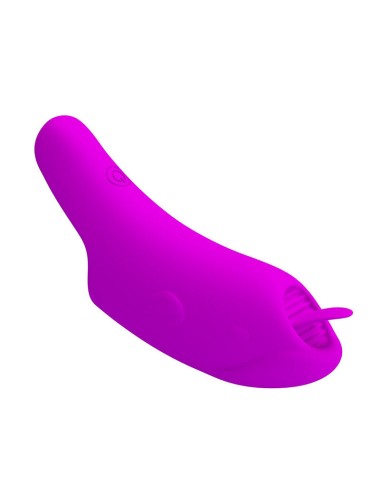 PRETTY LOVE - PETERSON HONEY FINGER RECHARGEABLE FINGER VIBRATOR PURPLE