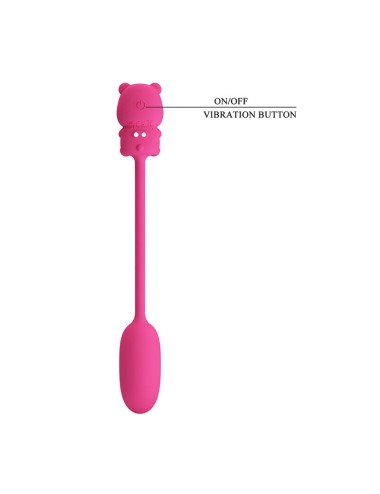 PRETTY LOVE - OLSON RECHARGEABLE BULLET VIBRATOR WITH WIRED CONTROLLER PINK